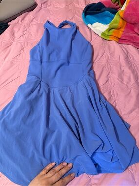 lululemon athletica Periwinkle Racerback Athletic Mini Dress